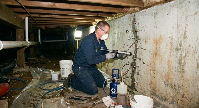 Basement Foundation Repair in Martinsville, VA
