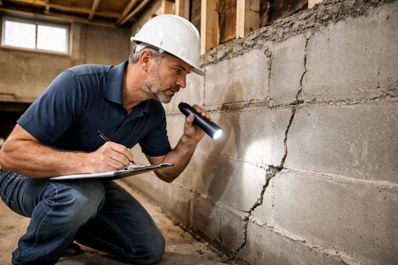 Basement Stabilization in Martinsville, VA