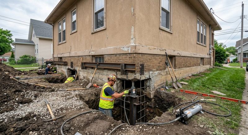 Basement Underpinning in Martinsville, VA
