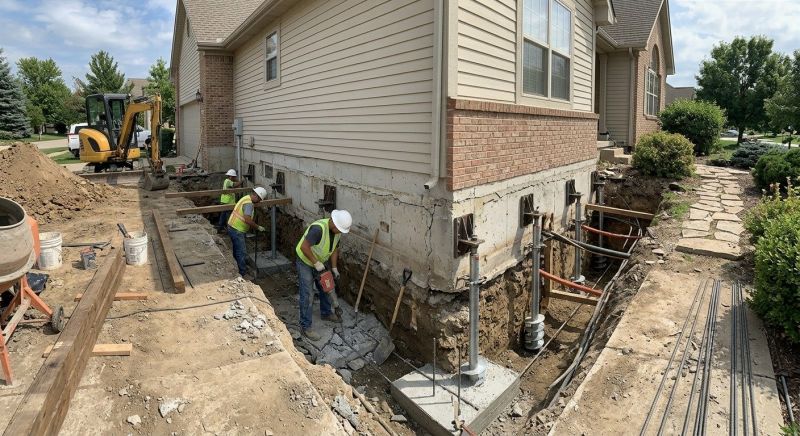 Basement Underpinning in Martinsville, VA