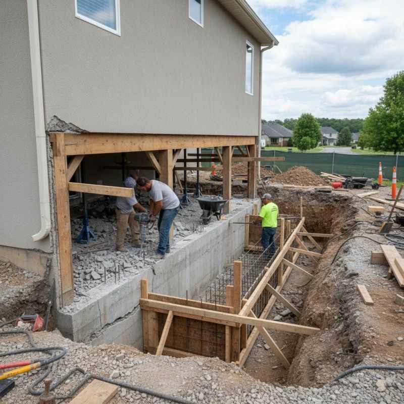 Building Foundation Repair in Eden, NC