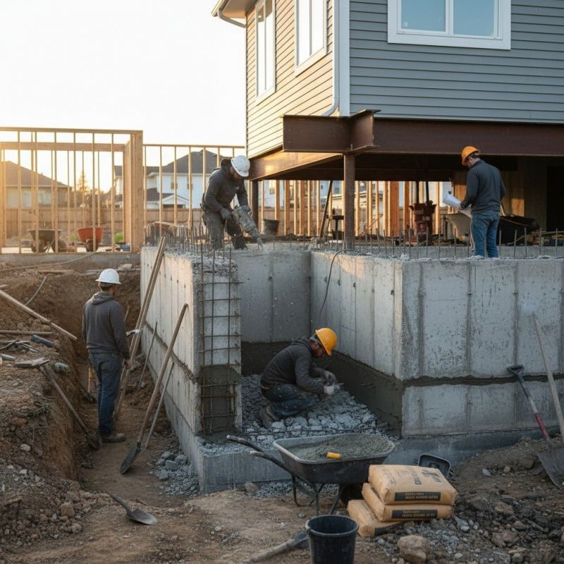 Concrete Foundation Repair in Dry Fork, VA