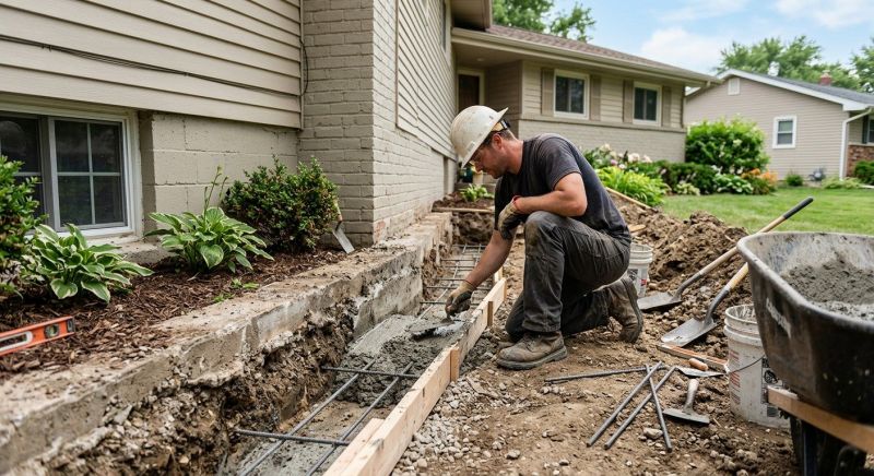 Concrete Foundation Repair in Ruffin, NC