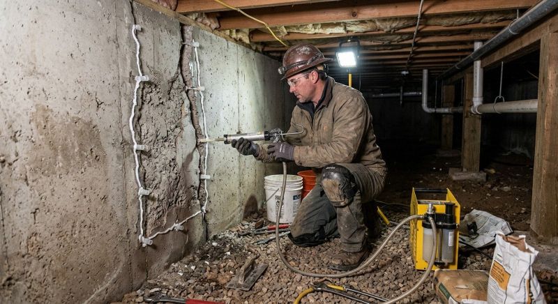 Concrete Foundation Repair in Stuart, VA