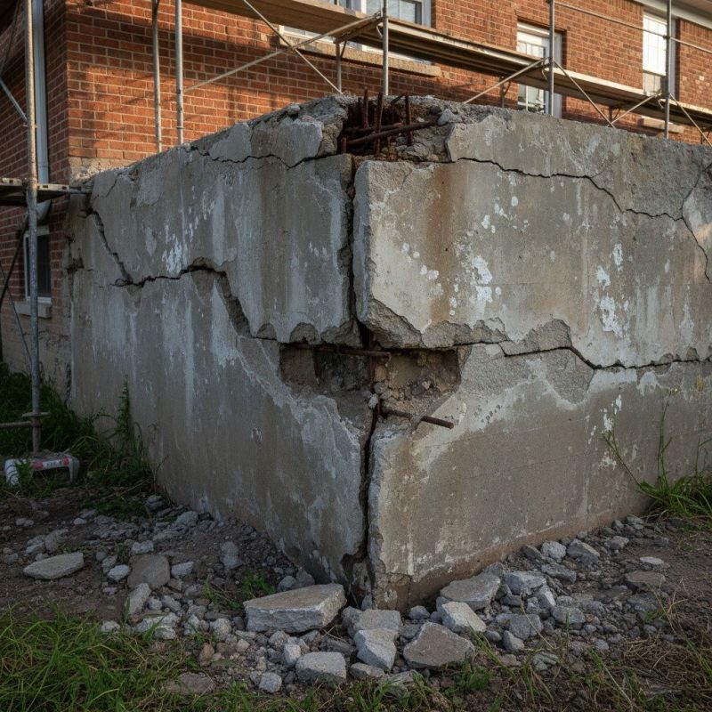Cracked Foundation Repair in Madison, NC