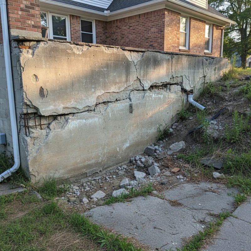 Cracked Foundation Repair in Rocky Mount, VA