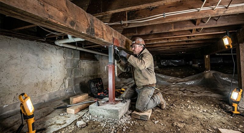 Crawlspace Foundation Repair in Ruffin, NC