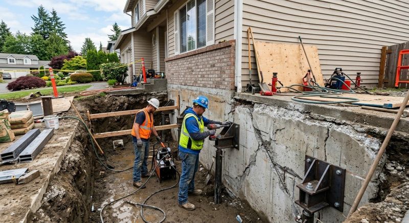 Crawlspace Structural Repair in Martinsville, VA