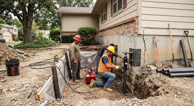 Deep Foundation Repair in Martinsville, VA
