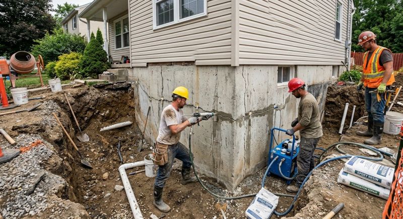 Deep Foundation Repair in Martinsville, VA