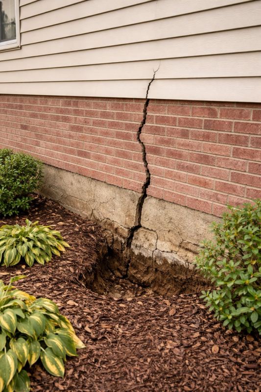 Foundation Crack Repair in Axton, VA