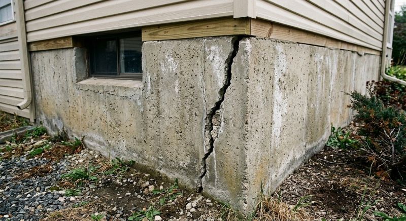Foundation Crack Repair in Madison, NC
