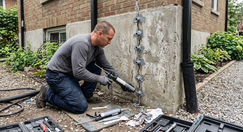 Foundation Crack Repair in Stuart, VA