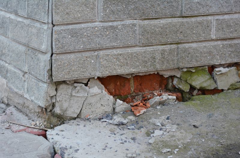 Foundation Damage Repair in Axton, VA