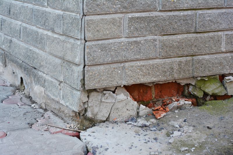 Foundation Damage Repair in Dry Fork, VA