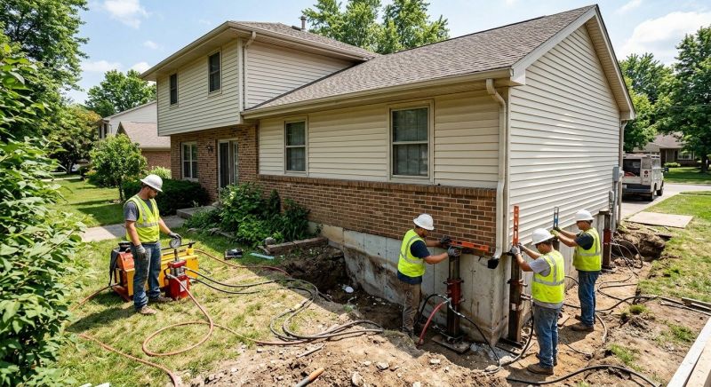 Foundation Jacking in Axton, VA