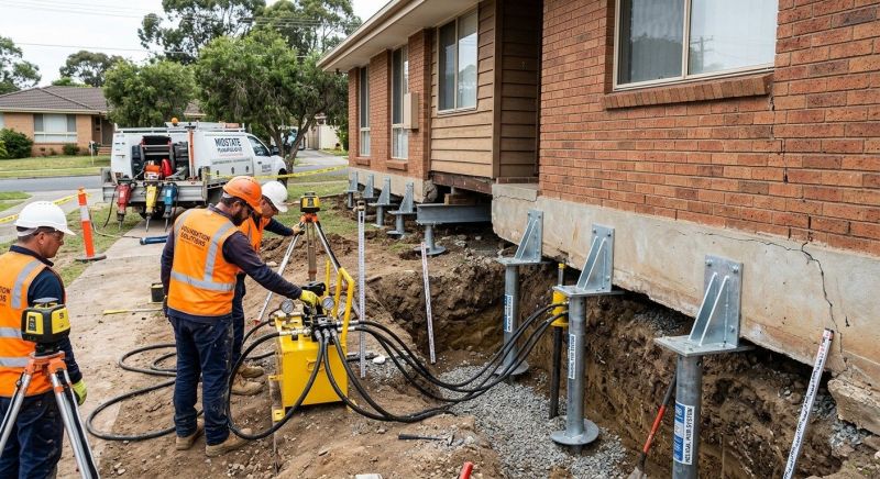 Foundation Jacking in Dry Fork, VA