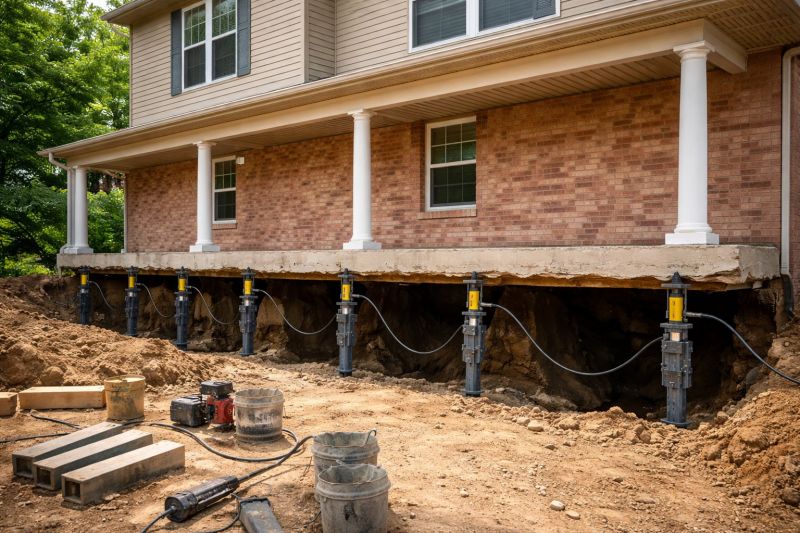 Foundation Jacking in Eden, NC