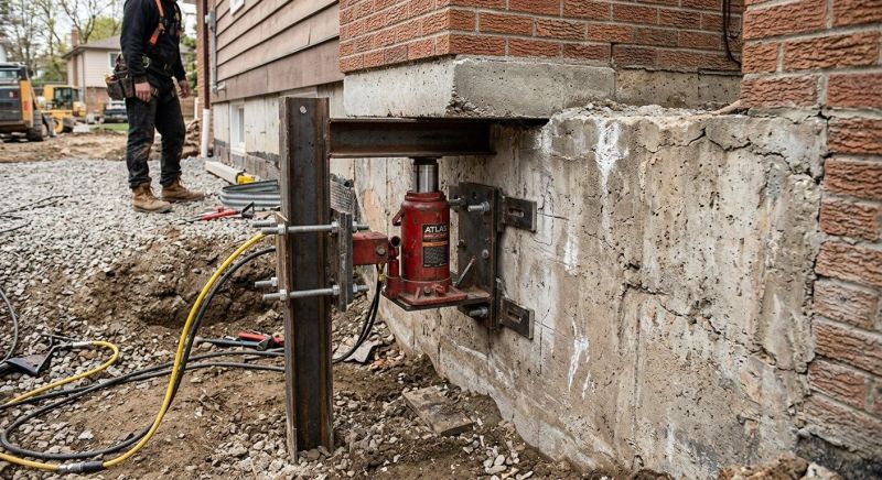 Foundation Jacking in Eden, NC