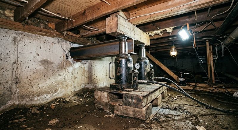Foundation Jacking in Stuart, VA