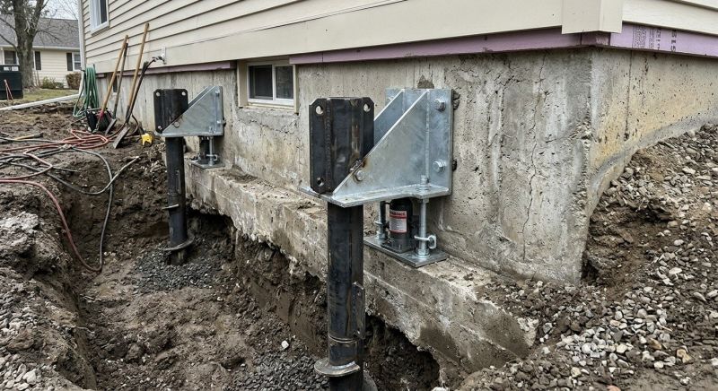 Foundation Pier Leveling in Martinsville, VA
