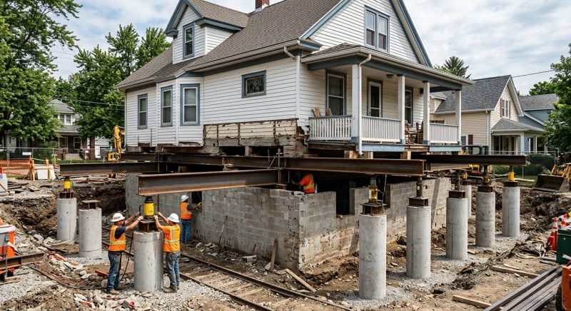 Foundation Raising in Franklin County, VA