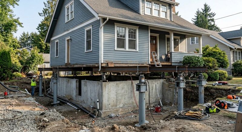 Foundation Raising in Franklin County, VA