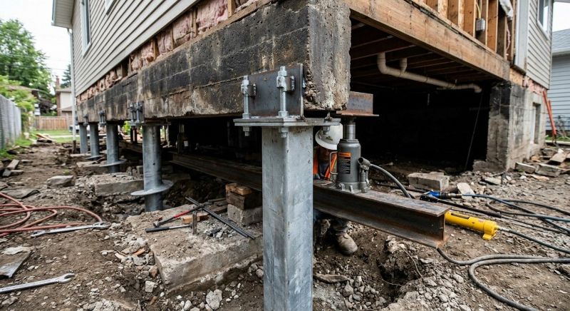 Foundation Raising in Martinsville, VA