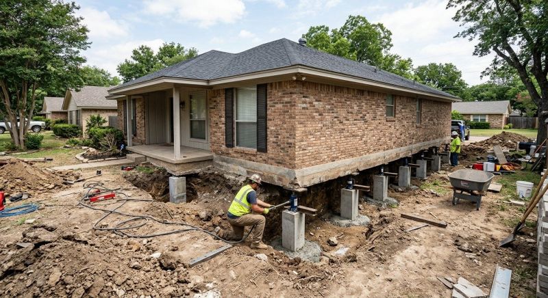 Foundation Raising in Martinsville, VA