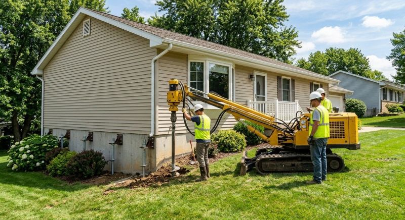 Foundation Raising in Madison, NC