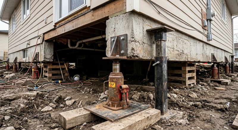Foundation Raising in Stuart, VA