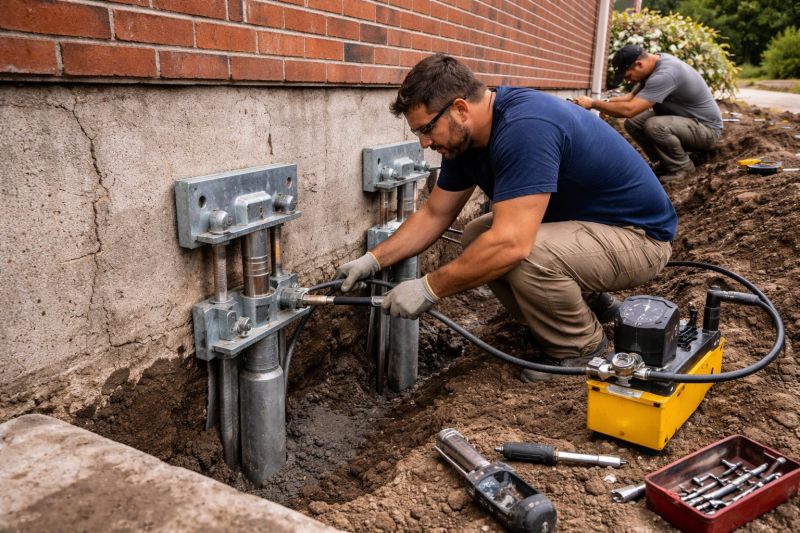 Foundation Repair in Eden, NC