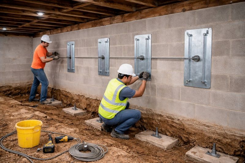 Foundation Stabilizing in Axton, VA