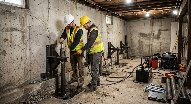 Foundation Stabilizing in Franklin County, VA