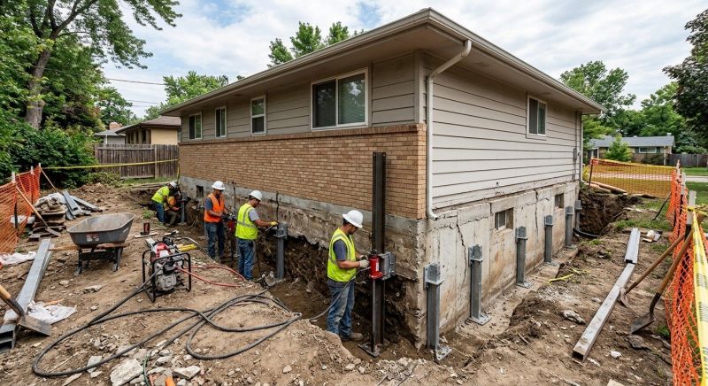 Foundation Strengthening in Martinsville, VA