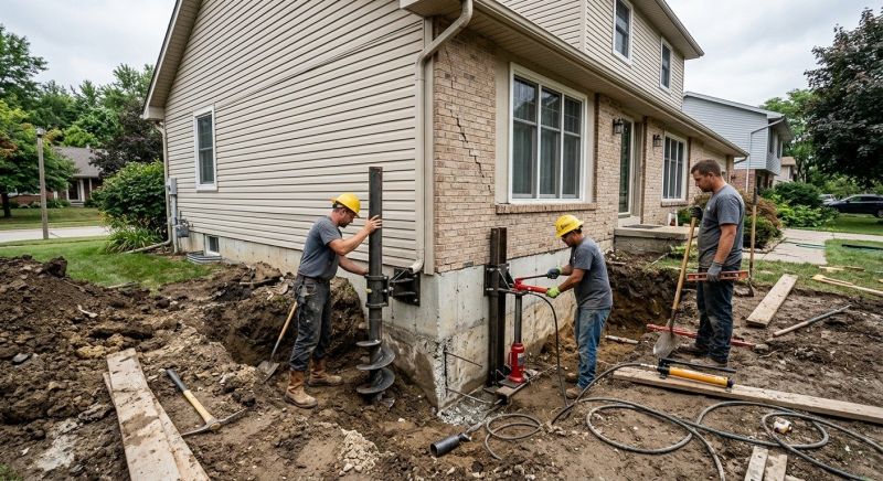 Foundation Structural Repair in Axton, VA