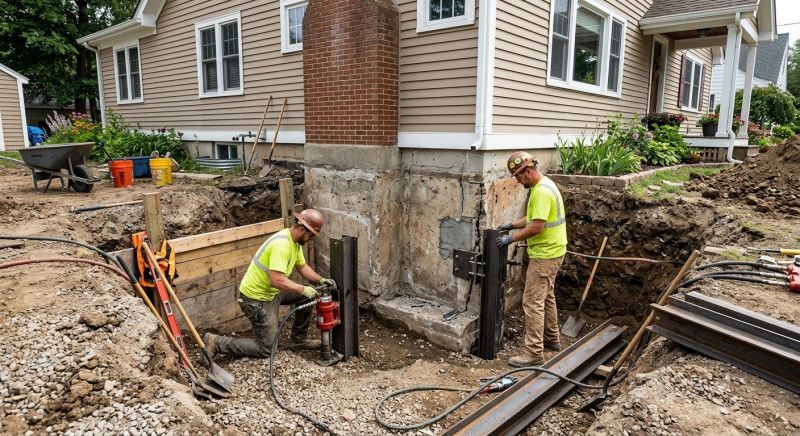 Foundation Structural Repair in Eden, NC