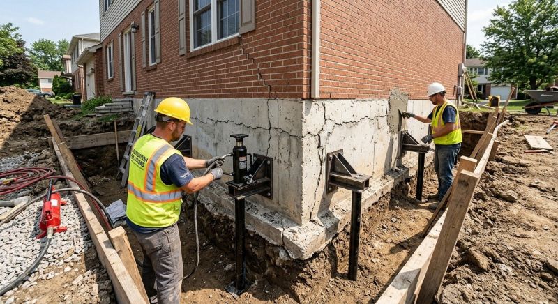 Foundation Structural Repair in Stuart, VA