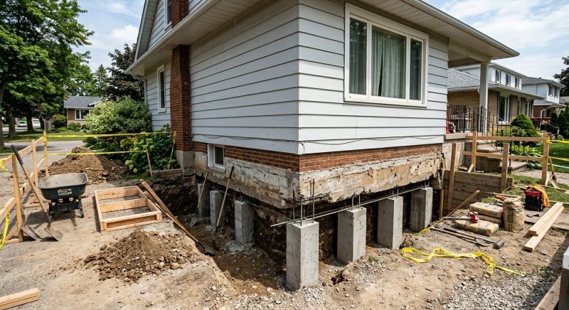 Foundation Underpinning in Martinsville, VA