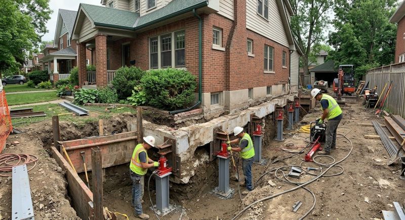 Foundation Underpinning in Martinsville, VA