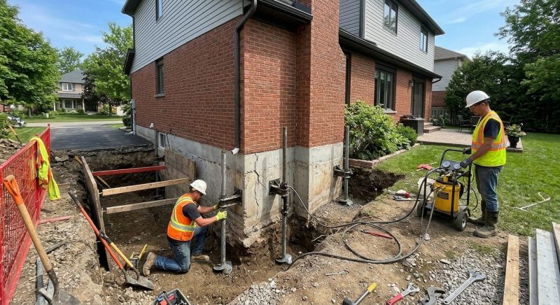 Foundation Underpinning in Martinsville, VA
