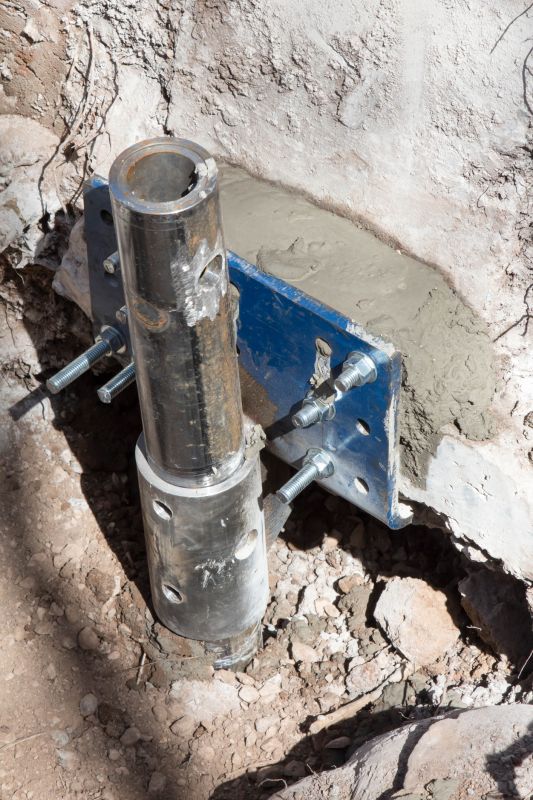 Helical Piers Installation in Martinsville, VA