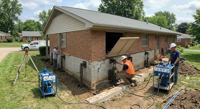 Home Foundation Leveling in Axton, VA