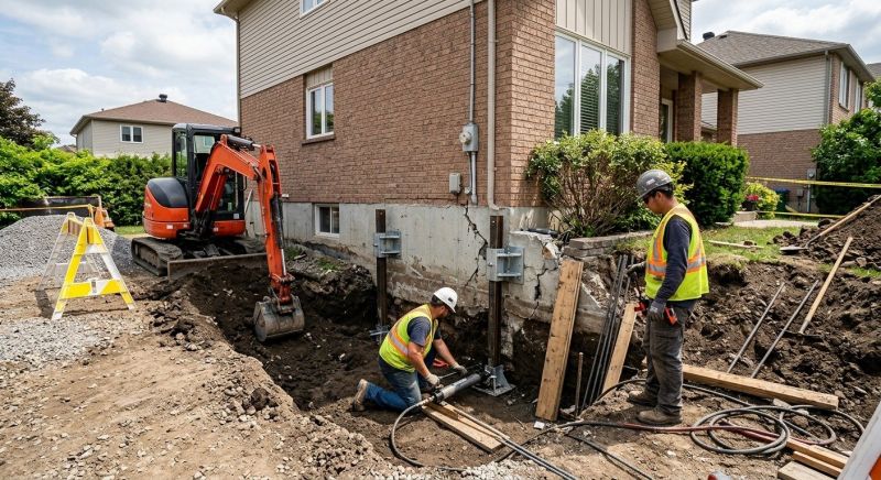 Home Foundation Repair in Axton, VA
