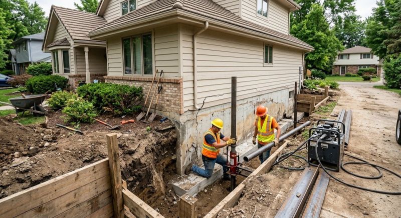Home Foundation Repair in Eden, NC