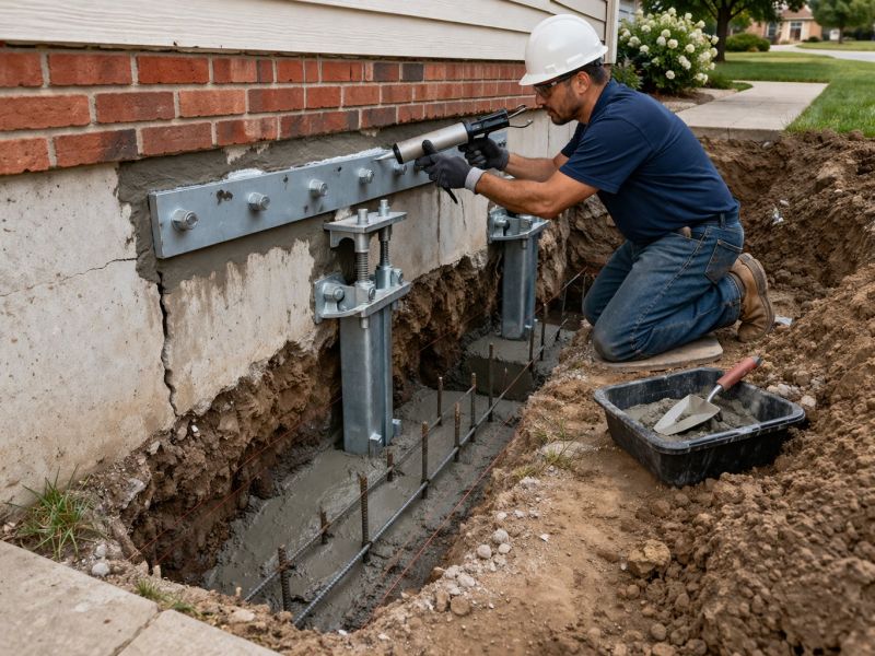 Home Foundation Repair in Franklin County, VA