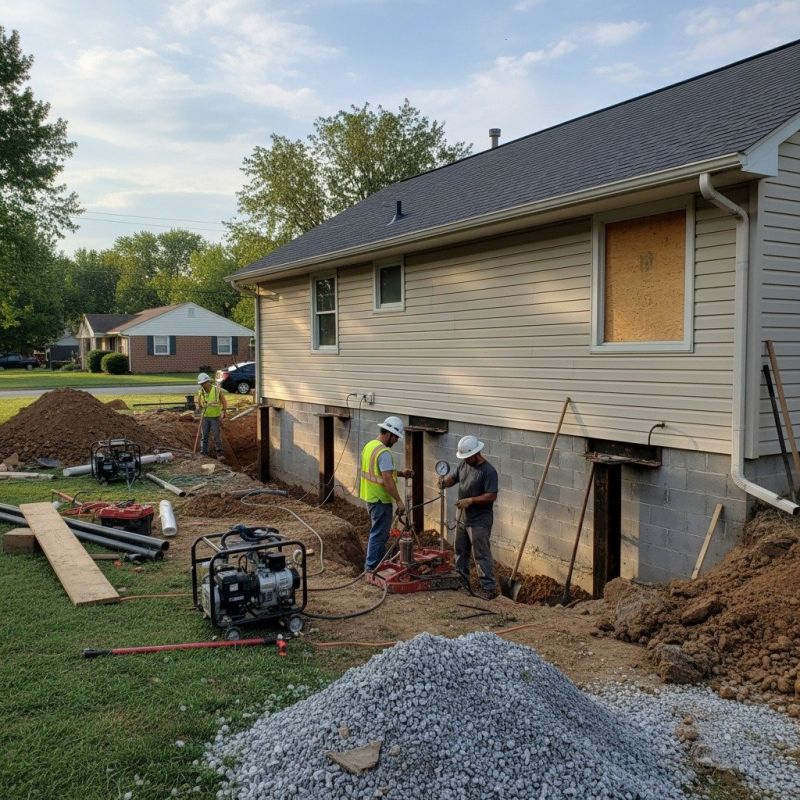 Home Foundation Repair in Rocky Mount, VA