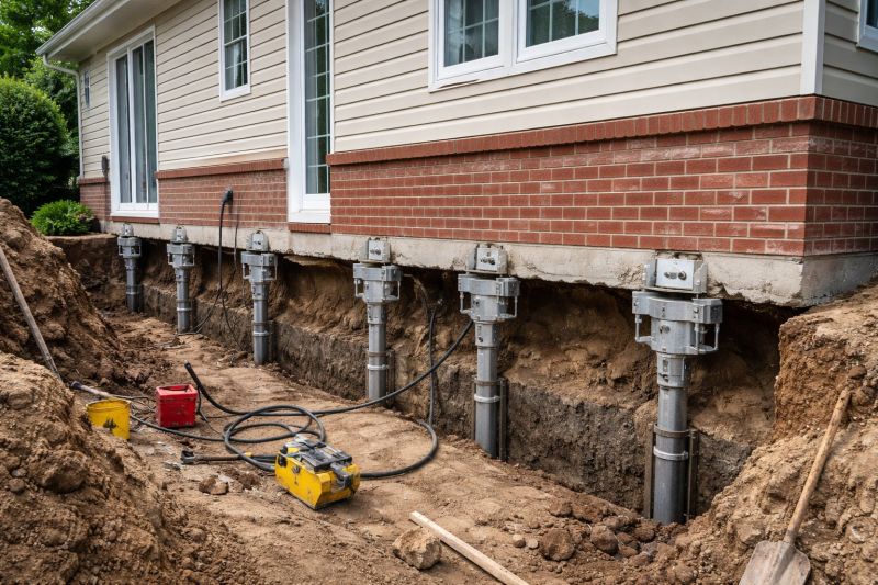 House Underpinning in Martinsville, VA