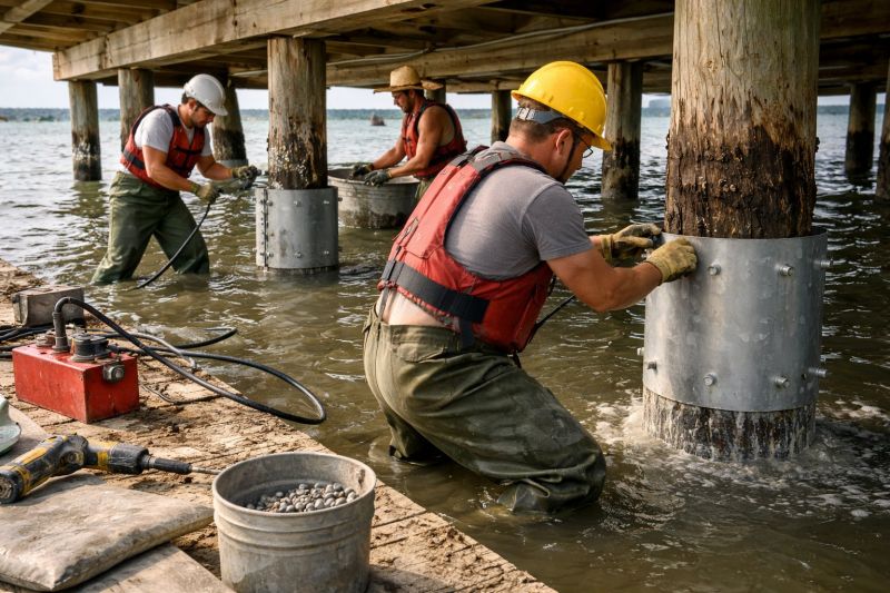 Piling Repair in Martinsville, VA
