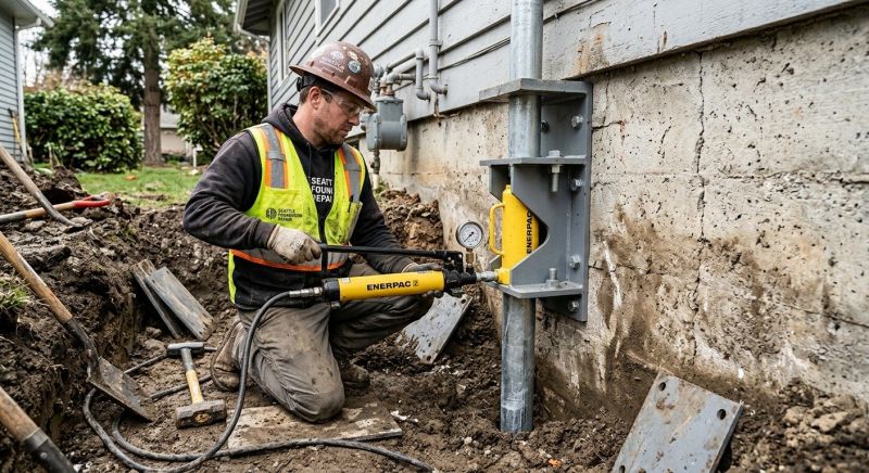 Settling Foundation Service in Dry Fork, VA